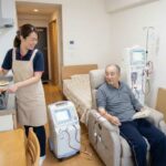 Newport Home Health Agency — caregiver and client